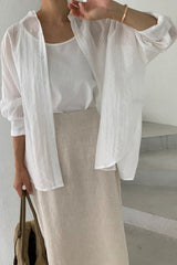 Sheer Stripe Shirt