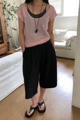 Built-In Inner Scoop Knit Top