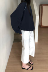 Contrast Stitch Sweatshirt