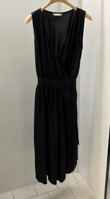 Linen Wrap Dress