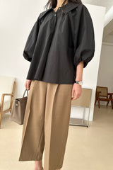 Volume Collar Blouse
