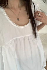 Tie Back Babydoll Dress
