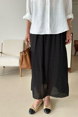 Yoru Polka Dot Skirt