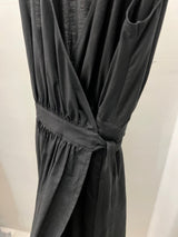 Linen Wrap Dress