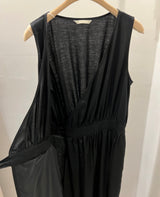 Linen Wrap Dress