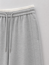 Curved Banding Pants