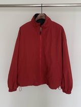 Reversible Stand Collar Jacket in Red, women's reversible stand collar jacket