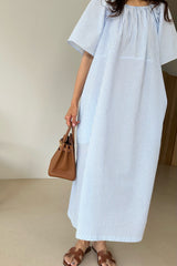 Seersucker Dress