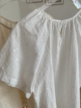 Lace Stitch Embroidered Blouse