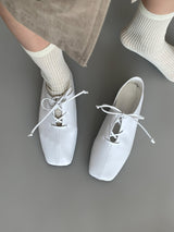 V203-Square Lace Loafer