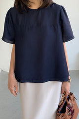 Studio Modal Tiered Blouse