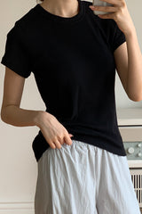 Cool-Touch Ribbed Tee