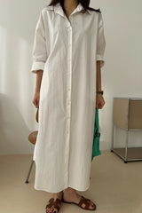 Maxi Shirt Dress