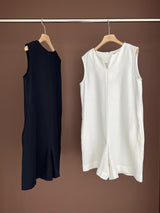 Clean Line Linen Romper