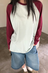 Cont Raglan Tee