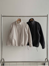 Plaid Bonded Blouson