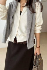 Angora Basic Cardigan