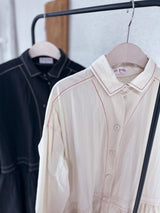 Soft Stitch Shirt Dress
