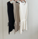 Side Tie Layering Knit Top