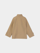 High Neck Half Trench Coat