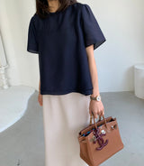 Studio Modal Tiered Blouse