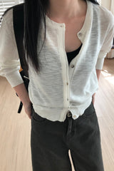Airy Viscose Summer Cardigan