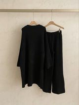 Overfit Cardigan Set