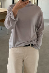 Tencel Turtleneck Tee
