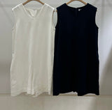 Clean Line Linen Romper