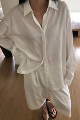 Overfit Linen Shirt