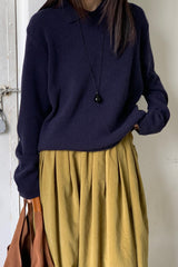 Raccoon Collar Sweater