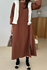 Warm Overfit Dress