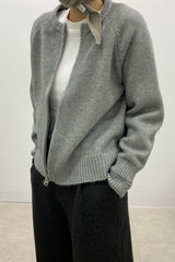 Hatch Zipper Cardigan
