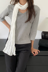 Pleats Scarf