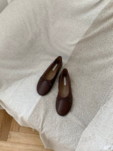 EF3262 Ribbon Toe Ballet Flat