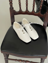 V203-Square Lace Loafer
