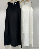 Crisp Sleeveless Dress