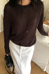 Bay Round Knit