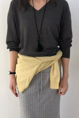 Breeze Linen V-knit