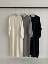Soft Knit Hoodie Dress