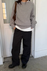 Winter Bloom Round Sweater