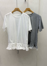 Frill Lace Stopper Tee