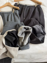 Comma Banding Pants, women's banded wide leg pants