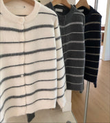 Margaret Stripe Cardigan