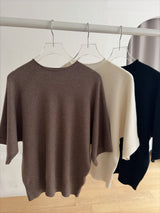 Wool Cape Knit