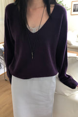 Jenna V Neck Knit
