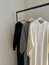 Soft Knit Hoodie Dress
