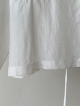 Pocket Linen Shirring Jacket