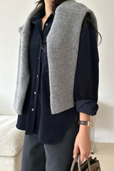 Soft Wale Rounded Corduroy Shirt