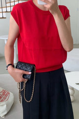 Summer Sleeveless Knit